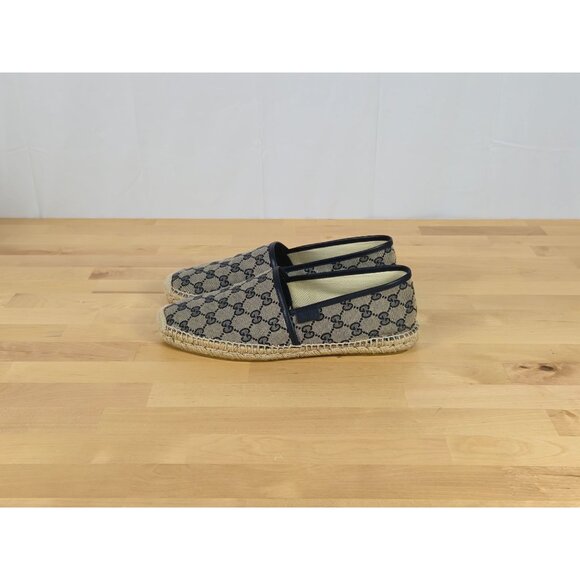 Gucci GG Supreme Blue Espadrilles Men's Size 9 | US 10 - Picture 2 of 12